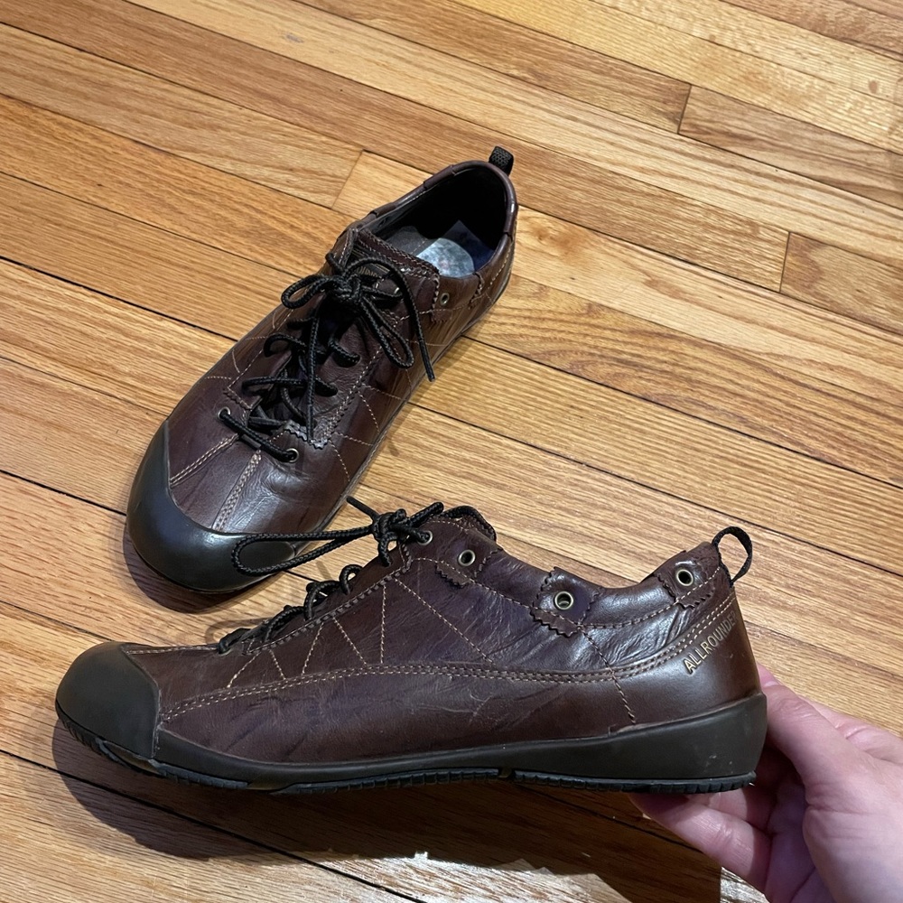 NWOT Allrounder Leather Tie Shock Absorbent Suspersion System Lace Walk Tomboy